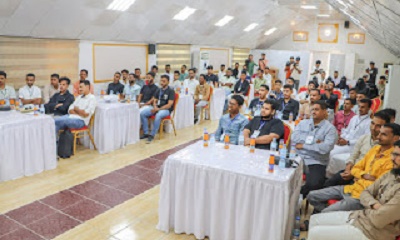 الوكيل الفني بالمحافظة المهندس/ أمين بارزيق يدشن الدورة التدريبية للمهندسين بحضرموت