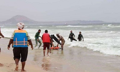 انقاد 6 أشخاص من الموت في كورنيش الشحر