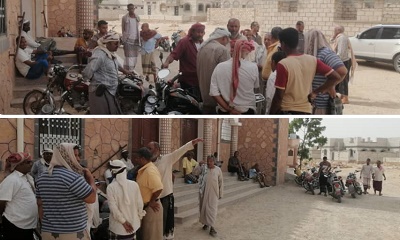 مكتب أراضي غيل باوزير يواصل نزولاته الميدانية لحل قضية شرق ذهبان