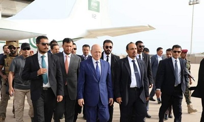 خلال زيارته الثانية للمحافظة..الرئيس العليمي يؤكد أن حضرموت قاطرة السلام والتنمية