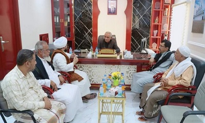 مدير عام سيئون يطلع على احتياجات المواطنين في منطقة الغرفة مديرية سيئون.