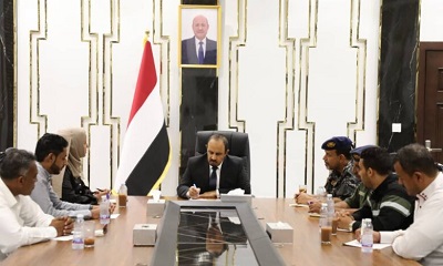 محافظ حضرموت يُشيد بتدخلات منتدى التنمية السياسية في مجالات السلامة المجتمعية والحكم المحلي