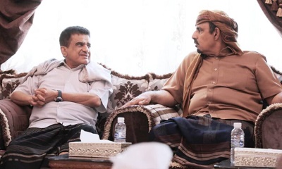 محافظ حضرموت يقدّم واجب العزاء لوزير النفط والمعادن في وفاة شقيقه