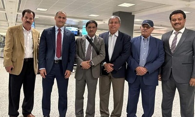 عضو مجلس القيادة الرئاسي البحسني يصل إلى واشنطن في رحلة علاجية