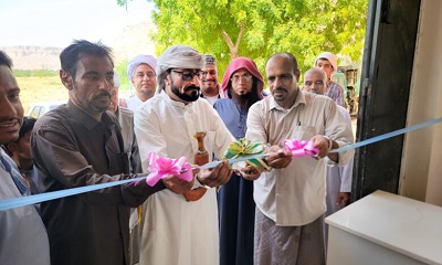 مدير عام شبام يدشن مخابز نفع الخيرية بالمديرية