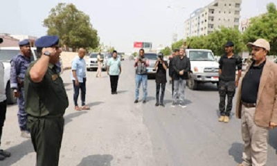 محافظ حضرموت يشيد بنجاح مشروع الرماية بالذخيرة الحيّة لقوات شرطة النجدة بالمكلا