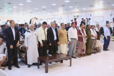  مدير عام سيئون يشهد الحفل الختامي والتوديعي لتخرج الدفعة الأولى تخصص قانون بكلية الحقوق والعلوم الإنسانية جامعة سيئون. 