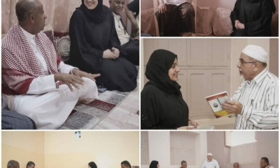 عبير الحضرمي” تلتقي بعدد من الشخصيات الثقافية والأدبية بمديريتي الشحر وغيل باوزير 
