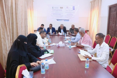 مدير عام سيئون يفتتح ورشة عمل اعتماد مقترح مبادرة التماسك الإجتماعي الثانية عبر لجان السلام بالمديرية.