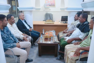 مدير عام سيئون يبحث مع مدير عام تريم آفاق التعاون والتنسيق المشترك بما يخدم مصلحة المديريتين.