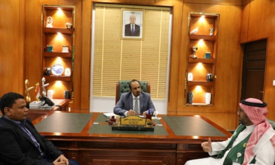  محافظ حضرموت يطّلع على جُملة التدخلات الإنسانية لمركز الملك سلمان للإغاثة والأعمال الإنسانية بحضرموت