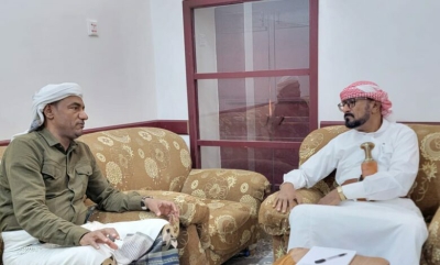 مدير عام شبام يبحث مع ممثل مكتب تنسيق الشؤون الإنسانية الأوتشا سبل تعزيز احتياجات تنمية المديرية