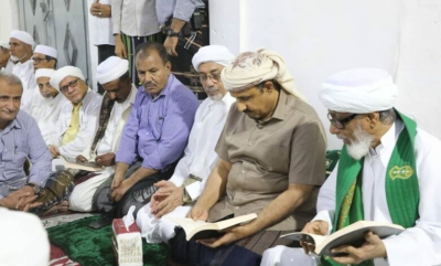  محافظ حضرموت يشهد اختتام فعاليات الاحتفاء بحولية الإمام علي بن محمد الحبشي بسيئون