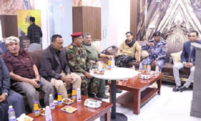 العميد المنهالي يدشن شركة هاي فورترس للخدمات الأمنية المحدودة بالمكلا