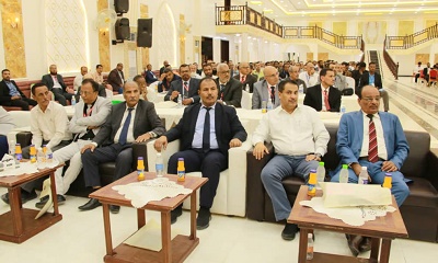 الوكيل العامري يدشن اللقاء العلمي الخامس للرابطة الحضرمية للسكري 