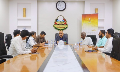لقاء بتربية حضرموت الساحل يناقش مقترح تنظيم البطولة المحلية الأولى للذاكرة الخارقة بحضرموت 2024 من قبل مؤسسة مواهب
