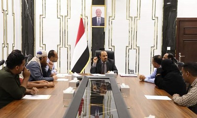 المحافظ بن ماضي يشيد بالرسالة السامية لجامعة حضرموت ويؤكد مساندة مطالب هيئة التدريس والموظفين