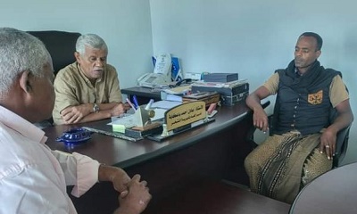 سلطة الشحر تناقش احتياجات صندوق النظافة بمركزي الحامي والمقد