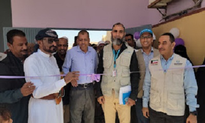 مدير عام شبام يفتتح مشروع الترميمات الشاملة لمدرسة السيدة عائشة للبنات بالمديرية