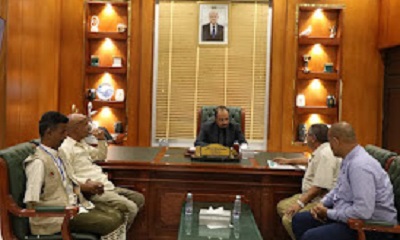 المحافظ بن ماضي يطلع على نشاط صندوق الرعاية الاجتماعية والتحضيرات لتدشين صرف المرحلة الـ 19 للحوالات النقدية غير المشروطة