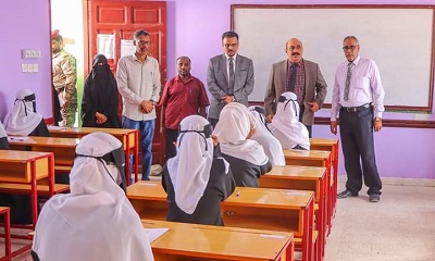 تدشين الاختبارات الفصلية بمدارس ساحل حضرموت