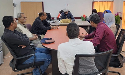 برئاسة مدير عام شبام إجتماع يناقش آلية تنفيذ مشروع ترميم مدينة شبام والقصور التاريخي