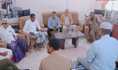 مدير عام سيئون يتفقد أوضاع فرع المؤسسة العامة للكهرباء بالمديرية ومشروع تطوير الخدمات الإلكترونية