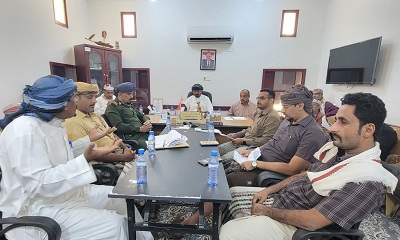 مدير عام شبام يرأس اجتماعًا للمكتب التنفيذي بالمديرية