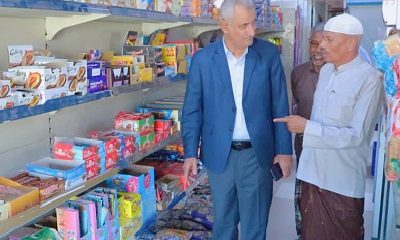 مدير عام سيئون يدشن الحملة الرقابية الميدانية لمتابعة وضبط صلاحية السلع والمنتجات بالمديرية