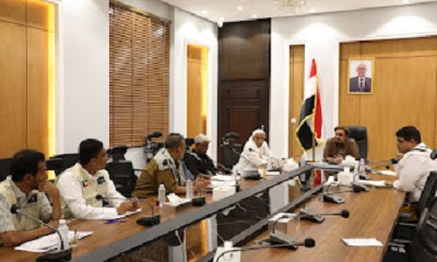 محافظ حضرموت يبحث الترتيبات للبدء بمشروع مدينة الراشد بمديرية الشحر المموّل من وصية عبدالعزيز عبد المحسن الراشد بدولة الكويت