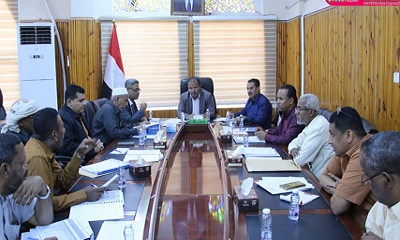 برئاسة الوكيل العامري مجلس إدارة صندوق النظافة والتحسين بوادي حضرموت والصحراء يقر خطته وموازنة العام المقبل 2025م