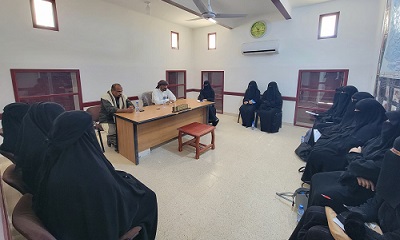 مدير عام شبام يلتقي عدد من قيادات الجمعيات والمنتديات النسوية بالمديرية 