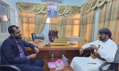 لقاء بسيئون يناقش آلية عودة العمل في بريد الحوطة بمديرية شبام