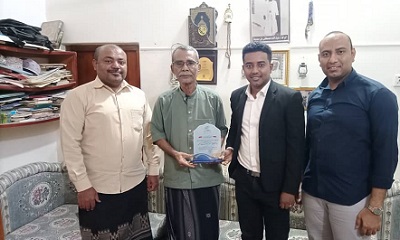 تكتل الصحفيين والاعلاميين ونشطاء المحافظات الشرقية يكرم الصحفي علوي بن سميط