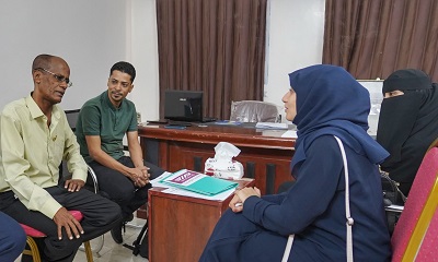 مؤسسة حضرموت لخدمة التراث تستقبل فريقًا من وكالة التنمية ” سمبس “