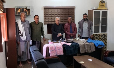 بانخر والعمودي يدشنان مبادرة الشتاء الدافئ الثانية لمناطق السيطان