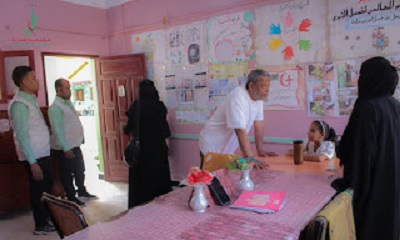 تسليم عدد 11 موقعاً ضمن مشروع 40 غرفة صحية غرب مدينة المكلا