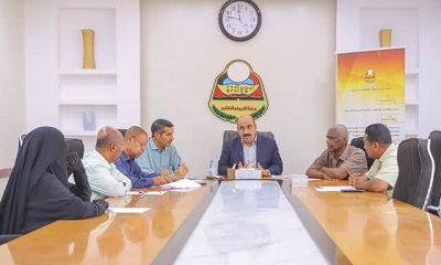 تربية ساحل حضرموت تناقش سير العملية التربوية والتعليمية بمدارس المحافظة