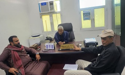 الشحر: استلام مبدأي لمشروع رصف طريق الخرشعة ومدخل تبالة والجرادف