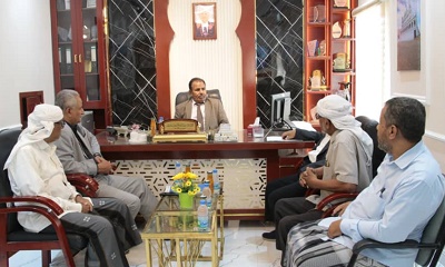 الوكيل العامري يترأس اجتماع للهيئة الادارية للمجلس المحلي بمديرية سيئون
