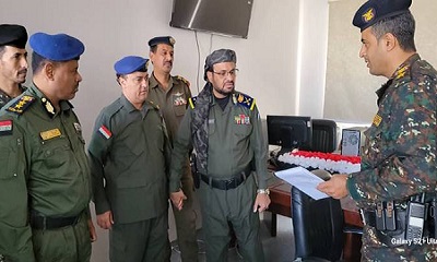 وكيل أول وزارة الداخلية يتفقد سير العمل في ديوان الوزارة بمدينة سيئون ويشيد بمستوى الانضباط