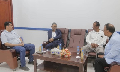 سيئون : صندوق النظافة والتحسين يعقد اجتماعًا مشتركًا مع هيئة مستشفى سيئون العام لمناقشة إدارة النفايات الطبية