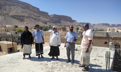 مدير عام مديرية القطن يطلع على سير العمل بمدرسة الوحدة بالساحة