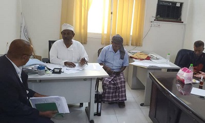 المكتب التنفيذي لاتحاد نقابات عمال الوادي والصحراء محافظة حضرموت يعقد دورة استثنائية ويقر إقامة وقفة احتجاجية سلمية