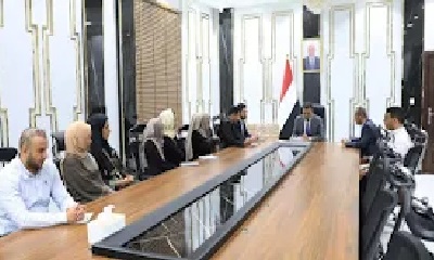 أمين عام حضرموت يناقش مع مدير وحدة اليمن في منظمة برجهوف الألمانية سبل التنسيق والتعاون المشترك