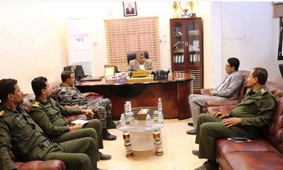 بناءً على توجيهات السلطة المحلية بالمحافظة شركة النفط بساحل حضرموت تبحث مع الأجهزة الأمنية تعزيز التعاون لمكافحة تهريب المشتقات النفطية