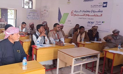 مدير مستشفى السوم يستقبل المدير التنفيذي لجمعية الهلال الأحمر اليمني فرع حضرموت