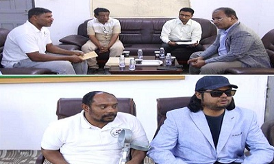 الوكيل العامري يوجه بتقديم الدعم اللازم لمشاركة اللاعب من ذوي الهمم هاني بكير  والمدرب الوطني ابراهيم عباس  في معسكر تأهيل البارالمبية باليابان 