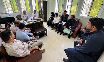 رئيس نيابة استئناف حضرموت يوجه بسرعة التصرف في القضايا قيد التحقيق