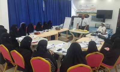 استمرار فعاليات دورة التمريض المنزلي والإسعافات الأولية بمشاركة طموحة للكوادر النسائية